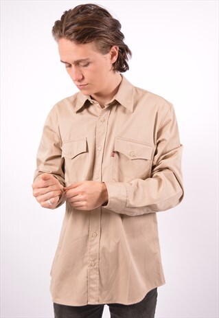 VINTAGE LEVI'S SHIRT BROWN