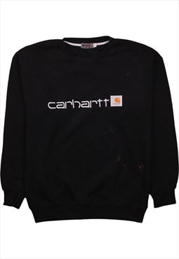 Vintage 90's Carhartt Sweatshirt Spellout Heavyweight 90's