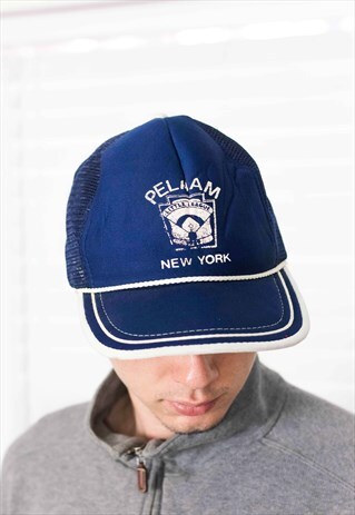 VINTAGE LITTLE LEAGUE TRUCKER CAP LOGO 90S ONE SIZE 2.3
