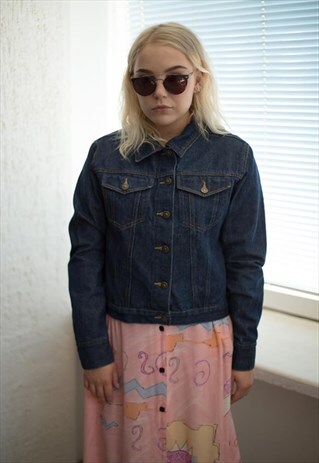 VINTAGE 90'S BLUE DENIM JACKET