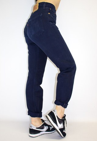 VINTAGE 80'S LEVI'S HIGH WAIST BLUE MOM JEANS