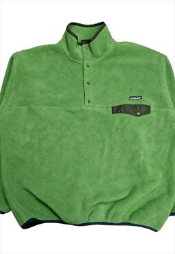 Men's Patagonia Synchilla Snap T Fleece Jumper Size XL