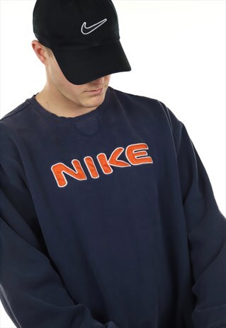 VINTAGE NIKE SWEATSHIRT BLUE