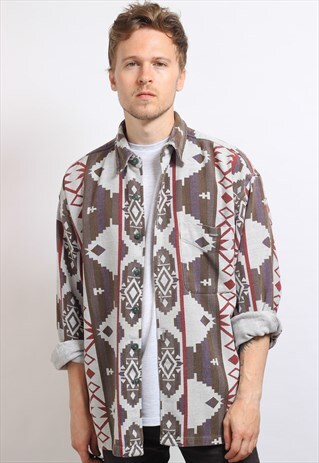 VINTAGE AZTEC NAVAJO SHIRT