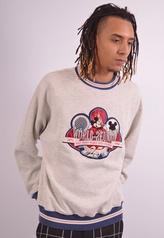 VINTAGE DISNEY JUMPER GREY