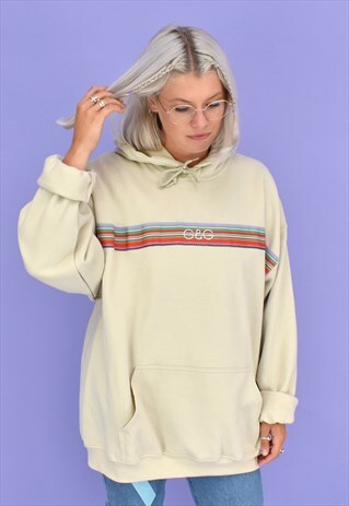 G&G UNISEX SAND VINTAGE RIBBON HOOD