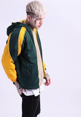 VINTAGE PUMA NFL INSULATED SHELL JACKET
