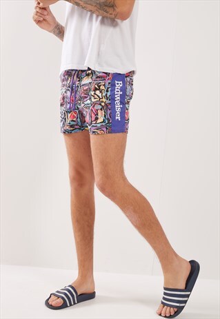 VINTAGE PATTERNED FESTIVAL SHORTS
