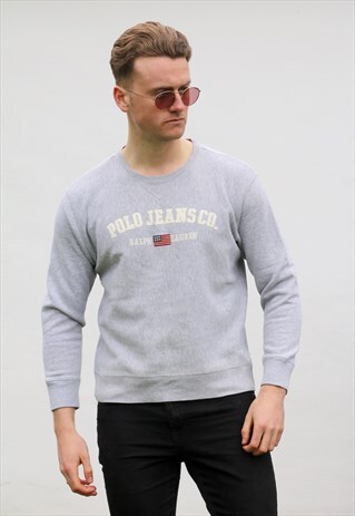 RALPH LAUREN USA POLO JEANS CO FLAGSHIP 90S SWEATSHIRT