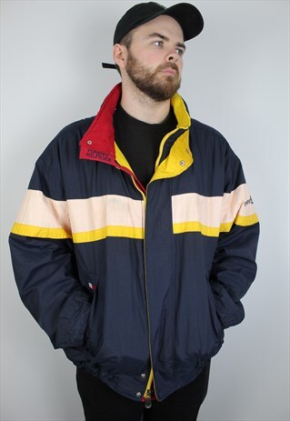 VINTAGE TOMMY HILFIGER SAILING JACKET SIZE XL