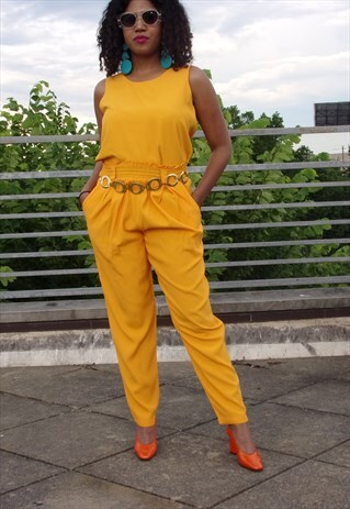 VINTAGE 90S SUMMER PANTS SET