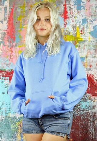 CORNFLOWER BLUE SWEAT HOODIE