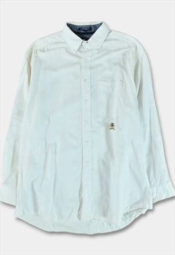 (XXL) 1990's Vintage Tommy Hilfiger Shirt Logo White