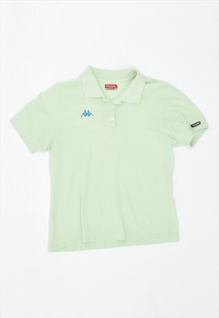 VINTAGE 90'S KAPPA POLO SHIRT GREEN