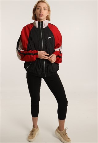 90S NIKE EMBROIDERED TRACK JACKET