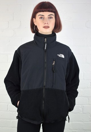 VINTAGE 90'S NORTH FACE FACE ZIP UP FLEECE JACKET