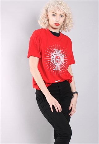 VINTAGE NIKE PORTUGAL FOOTBALL T-SHIRT