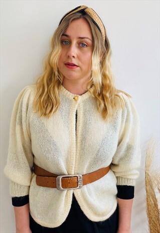 CREAM CARDIGAN