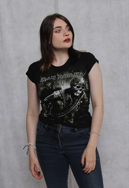 Iron Maiden 90's Vintage Black T-shirt
