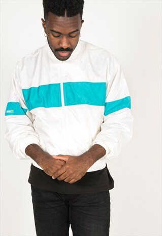 VINTAGE 80S USA ELLESSE SHELL SPORT JACKET