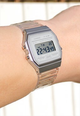 Casio Clear F-91W Digital Watch (Japan import)