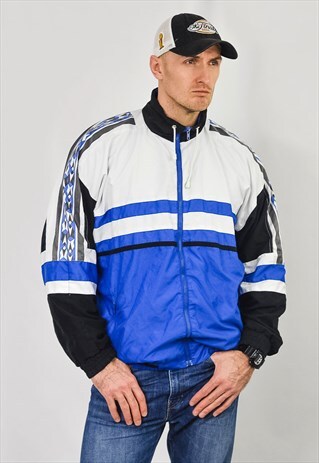 90s windbreaker tracksuit