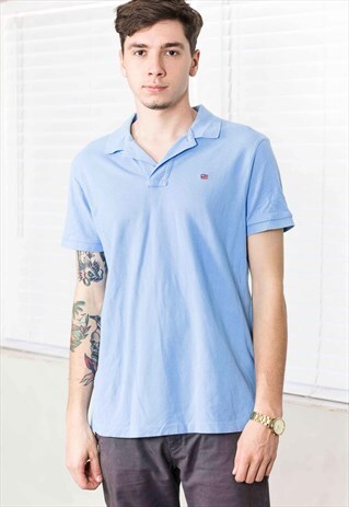 VINTAGE RALPH LAUREN POLO SHIRT LOGO 90S L 9.3