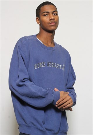 VINTAGE NIKE LOGO SWEATSHIRT BLUE
