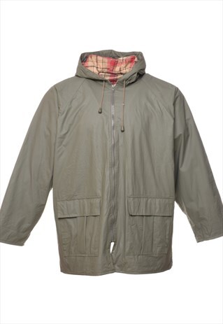 VINTAGE MISTY HARBOR RAINCOAT - L