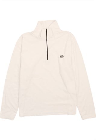 Vintage 90's Sergio Tacchini Fleece Jumper Quater Zip