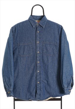 Vintage Wrangler Fleece Lined Denim Shirt
