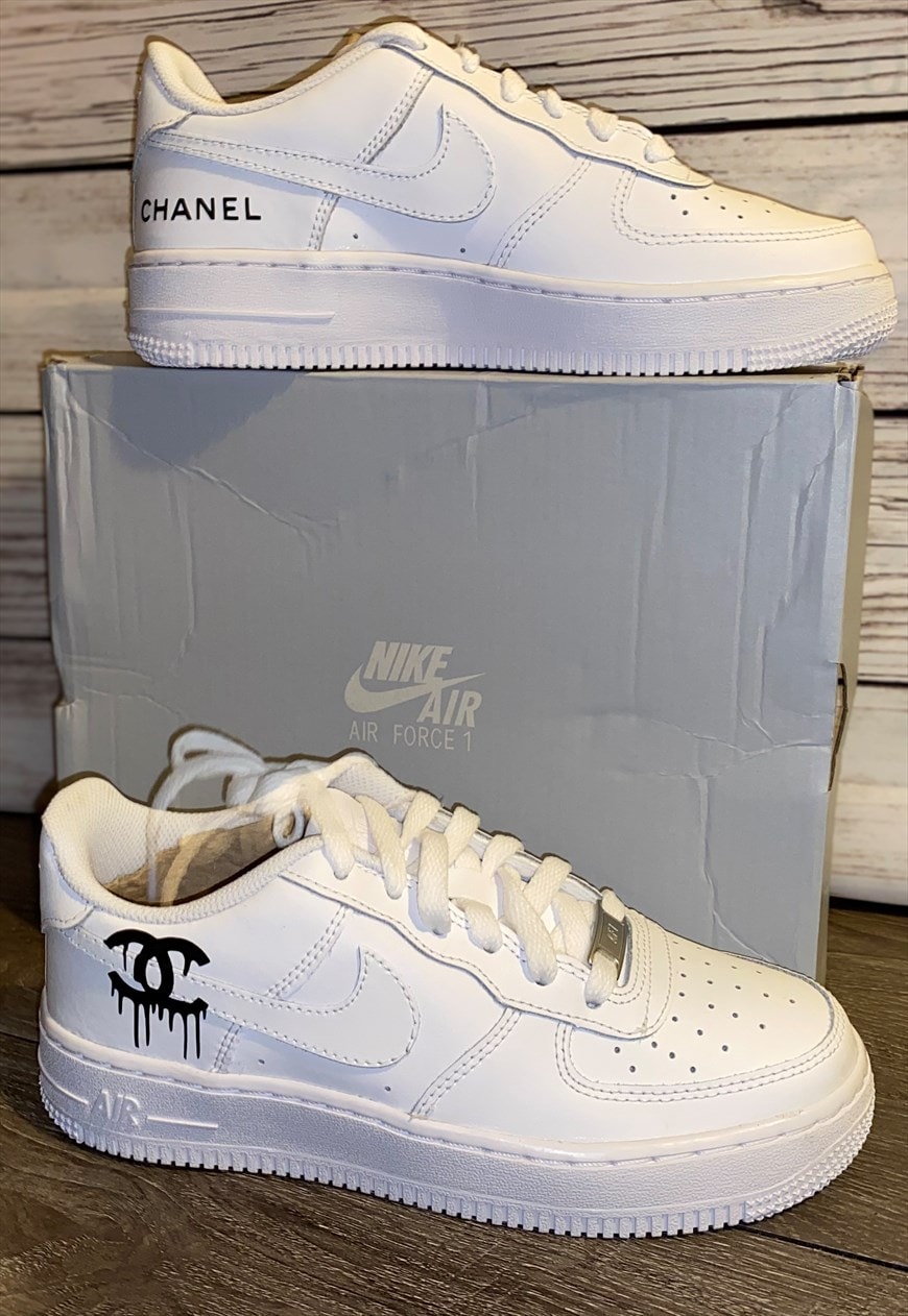 chanel air force ones