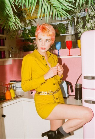 RARE VINTAGE 90'S MOSCHINO SHIRT DRESS