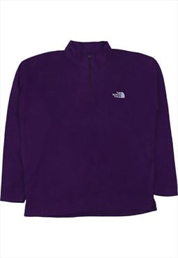 Vintage 90's The North Face Sweatshirt Fleece Quarter Zip