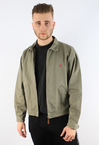RALPH LAUREN CLASSIC HARRINGTON BOMBER JACKET