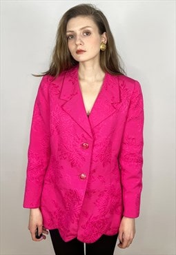 Hot Pink Blazer, Women's suit jacket