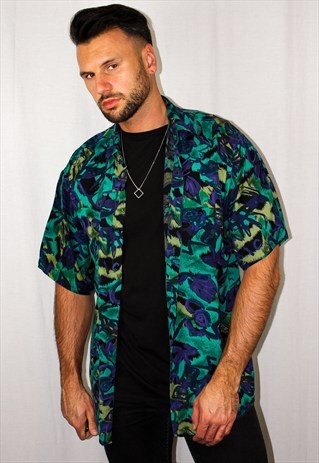 VINTAGE ABSTRACT PRINT SHIRT
