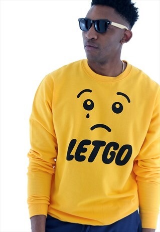 LETGO YELLOW SWEATSHIRT