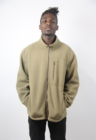 VINTAGE TIMBERLAND FLEECE ZIP UP JUMPER