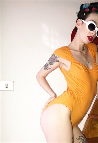 50S YELLOW BODYSUIT