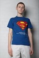 Blue Superman t-shirt