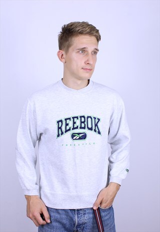VINTAGE REEBOK MENS BIG LOGO SWEATSHIRT