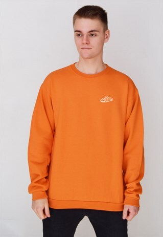 ORANGE SANDAL (WHITE) SWEATSHIRT