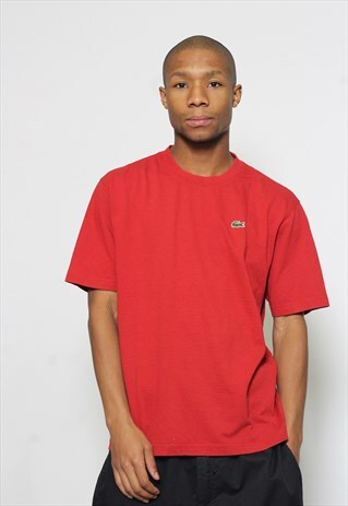 VINTAGE LACOSTE TEXTURED T-SHIRT