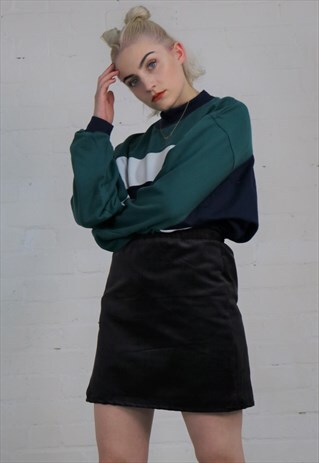 CORDUROY MINI IN CHARCOAL