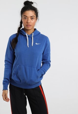 90S NIKE EMBROIDERED LOGO HOODIE