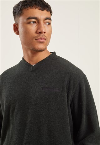 VINTAGE RALPH LAUREN POLO SPORT FLEECED V-NECK SWEATSHIRT