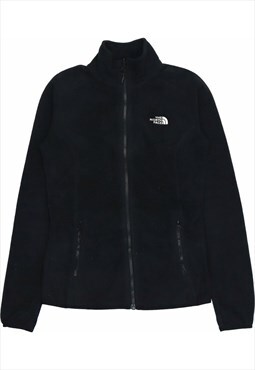 Vintage 90's The North Face Fleece Spellout Zip Up