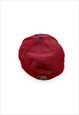 NEW ERA VINTAGE Y2K RED FLEXI FIT CAP EMBROIDERED P LOGO 