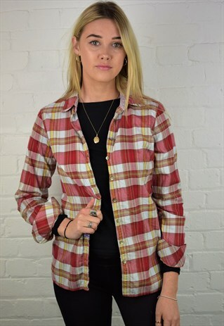 VINTAGE 90'S TOMMY HILFIGER CHECKED SHIRT
